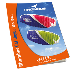 Rhombus catalogus met vliegers en vliegend speelgoed