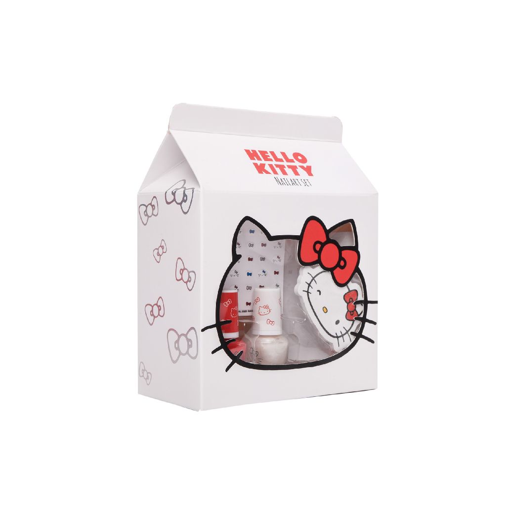 Hello Kitty Nail Art Set 4 pcs. Disp. | Van der Meulen
