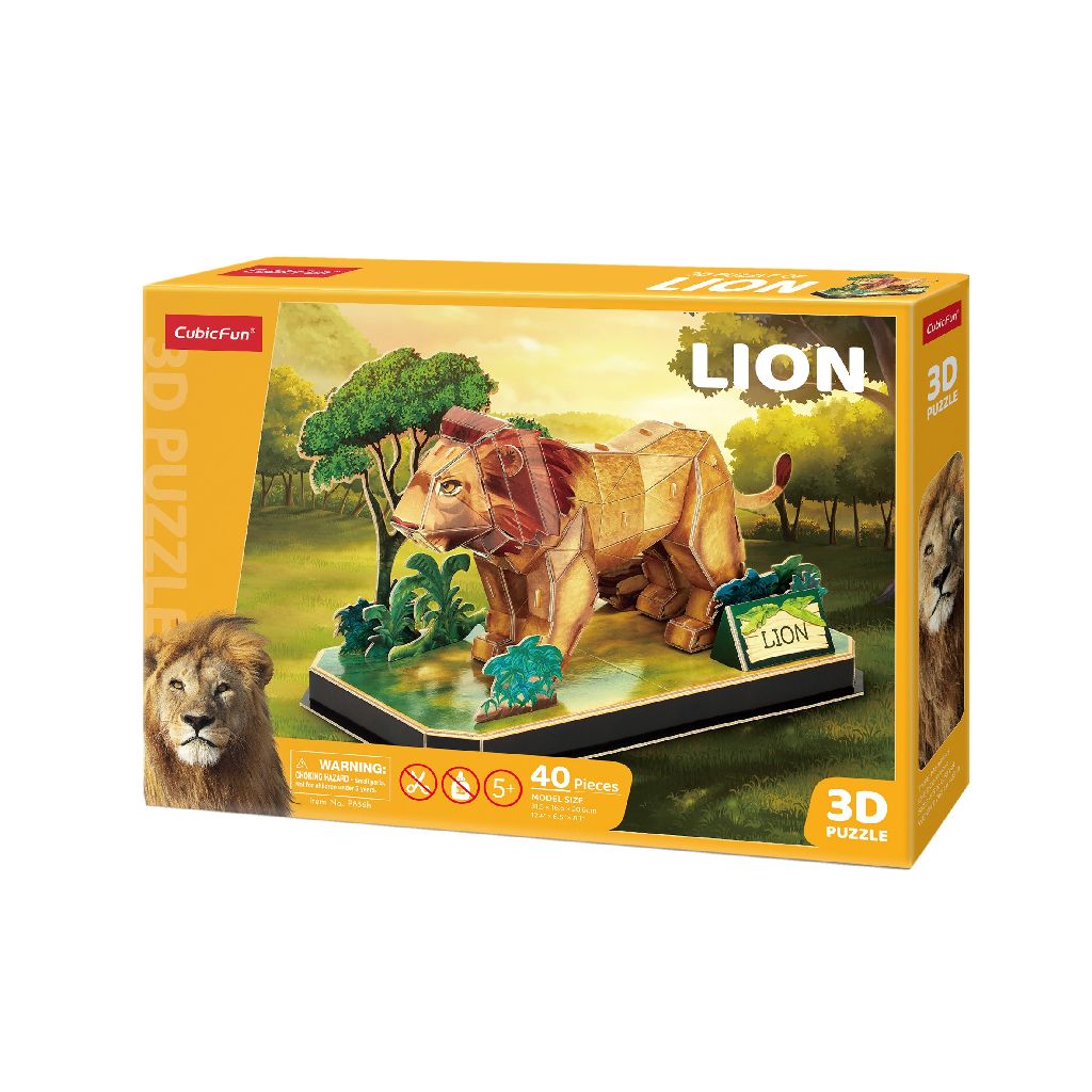 Mini 3D puzzle lion